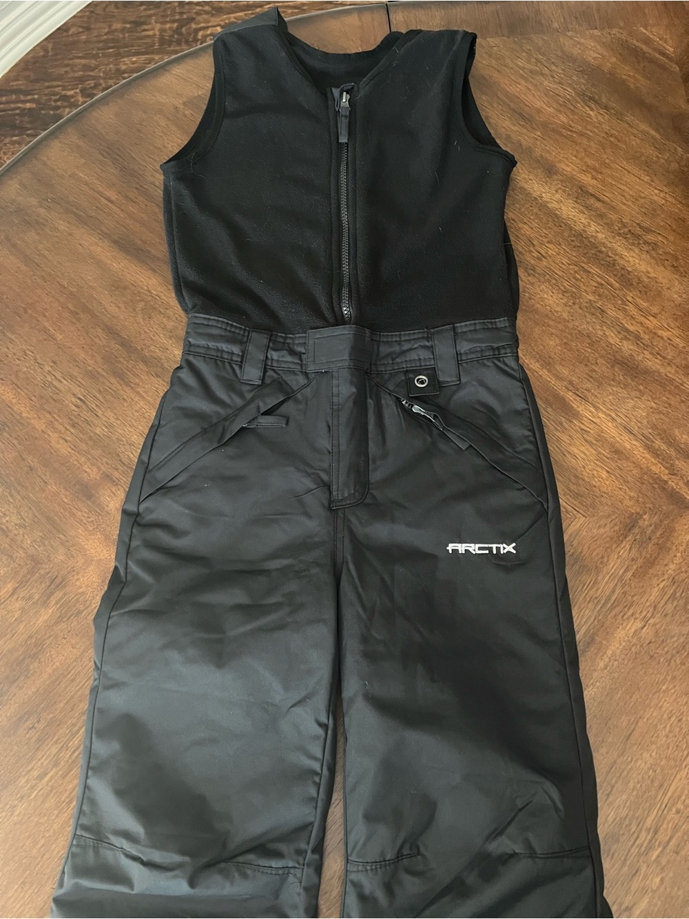 Arctix Kids Black Insulated One-Piece Snow Suit